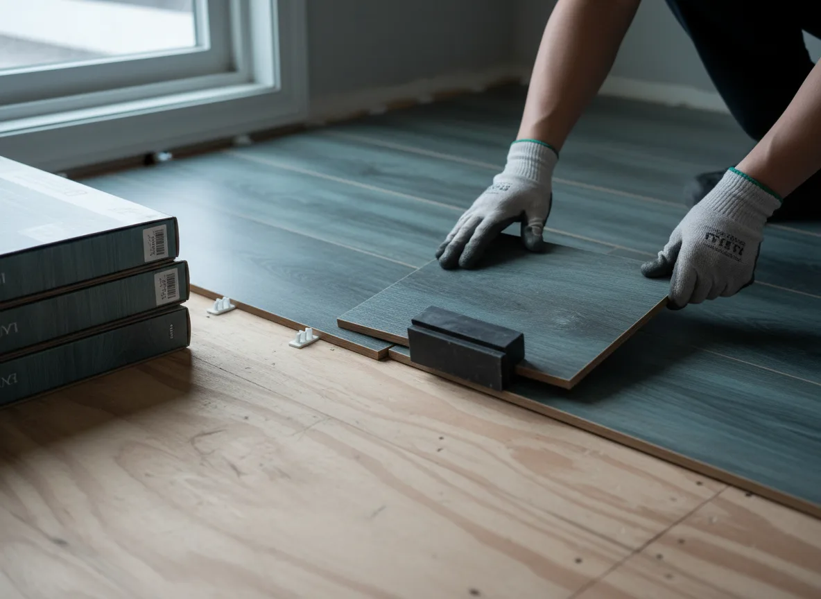 Luxury Vinyl Plank Installation company in Lancaster, MN